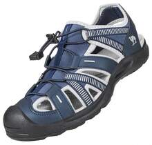 CAMEL CROWN Men's Waterproof Hiking Sandals, Closed-Toe Water Sandals, Sports Sandals, Summer Sandals, Beach Sandals, Outdoor Casual Shoes - Dark Blue - View 1