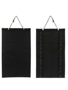 1个壁挂式武术腰带收纳架，便携式空手道腰带展示架，带奖牌挂钩，轻便跆拳道腰带悬挂式展示架，适合武术学习者