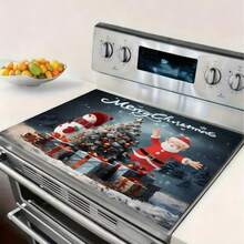 1pc Silica Gel Stovetop Cover, Suitable For Electric Stove, Cooktop, Dish Drying Mat, Quick Dry Mat, Kitchen Drainage Mat, And Kitchen Christmas Decor - Multicolor - View 13