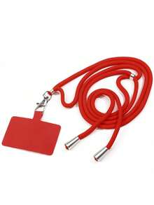 1pc 1.5m Universal Nylon Adjustable Lanyard Strap, Crossbody, Foldable, Retractable, Travel Essential, Also Suitable For Room, Home, Autumn, Bedroom Decor - Multicolor - View 26