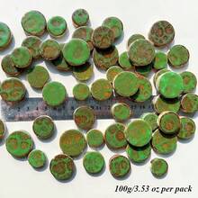 100g/3.53oz Assorted DIY Mosaic Ceramic Pieces, Containing Different Shapes And Styles Of Mosaic Ceramic Fragments Such As Cracked Circles, Teardrops, Ovals, Etc. The Colorful Mosaic Tiles Mixed Together Are Ideal For DIY Mural Creation, Tables, Steps, Door Frames, Wall Decor, Vases, Frames, Indoor Home Decor And Outdoor Garden Decoration. An Ideal DIY Craft Material For Home Decor Creators. - Multicolor - View 20