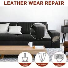 SEISSO Pro-Grade 12-Color Leather Vinyl Repair Kit | Luxury Refinishing Set With Glue, Backing Fabric & Paint Gel - Restore Car Upholstery, Couches & Furniture, Conceal Tears & Scratches + Step-By-Step Instructions - 12colors - View 8