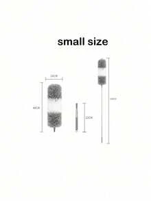 Extendable Super Soft Microfiber Duster, Reusable, Bendable, Washable, Suitable For Cleaning Ceiling Fans, High Ceilings, Blinds, Furniture, Cars - Multicolor - View 3