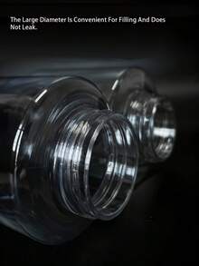 200ml Nail Polish Remover Pump Bottle - Fragrance-Free, Transparent Bottle, One-Handed Pump, Suitable For Nail Polish Remover, Cosmetics, Skincare - Convenient For Travel, Hygienic Disposable Design, Makeup Remover - Multicolor - View 5