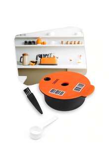 1pc/100pcs Filter Coffee Capsule Paper Reusable Pods For Bosch Tassimo Coffee Maker - Refillable Coffee Capsules Compatible With Tassimo Single-Serve Machine,2.03oz(60ml)/6.09oz(180ml)/6.76oz(20ml)/7.44oz(200ml) - Money-Saving, Brewer Filters, Durable Plastic Compatible With - Multicolor - View 16