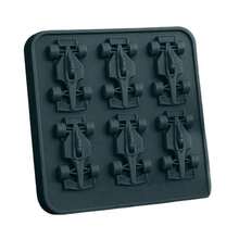 Molde de hielo para coche F1, bandejas para cubitos de hielo para congelador con contenedor de hielo, moldes de silicona para coches de carreras de fórmula de 6 cavidades para fiestas, bares 05I8 - E - Ver 13