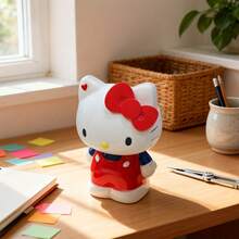SANRIO 1 recipiente organizador em formato de caneta, ideal para decoração de mesa de maquiagem e ferramentas. Disponível em dois estilos. Perfeito para uso diário. (O produto apresenta pequenos defeitos. Caso isso seja um problema para você, por favor, não compre.) - Multicolorido - Ver 2