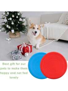 1pc Pet Soft Bite Resistant Float On Water Dog Toy, Interactive Dog Supplies - Multicolor - View 10