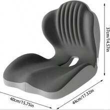 Sitzkissen & Rückenkissen - Grau, fest - Übersicht 2