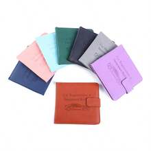 PU Leather Car Document Folder With Card Slots – Vehicle Registration And Insurance Wallet – 8 Colors Festival Graduation Teacher Appreciation Gifts Birthday Gift Mother Gifts Mothers Day Gift Holiday Essentials Graduation Gifts Cute For Women Card Wallet Travel Essential - Multicolor - View 2