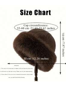 Mũ ấm áp thu/đông cho nữ, mũ Mông Cổ phong cách châu Âu và Hàn Quốc có viền lông giả, mũ len beanie dày ấm bảo vệ tai, mũ xô bông cho bé gái, mũ trượt tuyết, đồ đội đầu dễ thương màu trơn, phụ kiện thiết yếu thu/đông - Nhiều màu - Xem 6