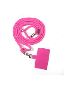 1pc 1.5m Universal Nylon Adjustable Lanyard Strap, Crossbody, Foldable, Retractable, Travel Essential, Also Suitable For Room, Home, Autumn, Bedroom Decor - Multicolor - View 27