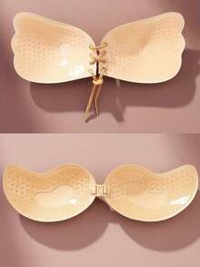 2件装无缝无钢圈文胸，无肩带露背提拉文胸，隐形聚拢文胸 - 透气凉爽，夏季必备 - 彩色 - 查看 22