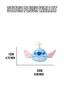 Móc khóa ví hình Stitch màu xanh dương, thiết kế đầu to đáng yêu, được làm từ chất liệu mềm mại, họa tiết sống động và dễ thương, hoàn hảo để gắn vào chìa khóa, túi xách, hoặc dùng làm vật trang trí bàn làm việc, giúp tô điểm thêm cho đồ dùng của bạn. Lý tưởng cho người hâm mộ, những người yêu thích Stitch, học sinh, thanh thiếu niên, nhà sưu tập. Món quà đáng yêu dành cho bạn bè/người yêu, quà sinh nhật/lễ hội độc đáo. - Ví Stitch - Xem 10