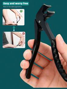 Long Handle Toe Nail Clipper - Angled Head, Wide Jaw Opening, Ultra Sharp And Durable Large Thick Toe Nail Clipper, Suitable For Both Men And Women - Multicolor - View 10