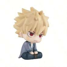 My Hero Deku, Bakugou, Izuku, Todoroki, Momo Sakamoto Big Head Sitting Series Action Anime Model Statue, Desktop Decor, PC Case Ornament, Home Decor, Small Gift, Halloween, Christmas Gift - 彩色 - 查看 8