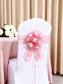 1/4/5er Pack Ziehschleifen-Set 6 Zoll Kordelzug Pompon-Schleife 7 Farben Rot Blau Lila Grün Rosa Gold Weiß Einfach zu ziehende Schleife Geschenkverpackung Akzent Blumenarrangement Partydekoration Heimdekoration - Mehrfarbig - Übersicht 3