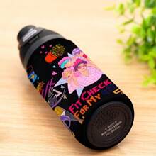 19oz Pop Halloween Hunters Insulated Stainless Steel Sports Water Bottle For Sports, Travel And Daily Use - 黑色 - 查看 3