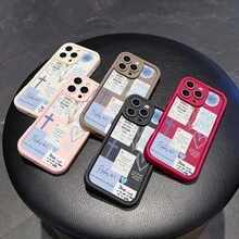 A Simple And Stylish Pink Phone Case With Flower Tag Pattern, Suitable For IPhone 11/12/13/14/17,11 Pro Max,12 Pro Max,13 Pro Max,14 Pro Max,15 Pro Max,16 Pro Max,17 Pro Max,7 Pro,17 Air And Galaxy S22/S22+/223/223+/224/S24+/S25+/S25 Ultra. As A Gift For Family And Friends, It Is Suitable For Various Occasions Such As Birthdays, Spring Festival, Holiday Celebrations, Couple Anniversaries, Valentine's Day, Etc. It Is A Fashionable Choice. - 酒紅色 - 查看 2