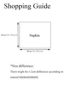 2/6/12pcs Solid Color Thickened Wrinkle-Resistant Cloth Napkins, Suitable For Holidays, Weddings, Parties, Banquets, Home Dining Table Decor - Multicolor - View 10