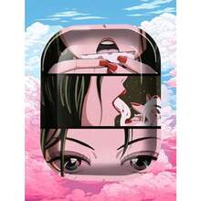 Unisex Anime Chick Rolling Tray - Anime Girl Tray - 7" X 5" Small Cigarette Smoking Accessories For Men And Women - Metal Cartoon Design Raw Tobacco Plate For Rolling - Multicolor - View 4