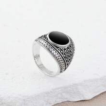 خاتم فضي مطرز بنقوش هندسية وزهرية بطراز قديم مشوه، مناسب للأزواج والاستخدام اليومي والمناسبات، إكسسوار بطراز رجعي، هدية للأصدقاء والعائلة