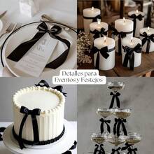 Decorative Seasonal Bows & Ribbons - 黑色 - 查看 7