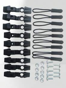 Universal Zipper Repair Kit - Easy To Install Seamless Zipper Head Replacement, Suitable For Jackets, Luggage, Backpacks, Boots - Durable Black Zipper Heads
