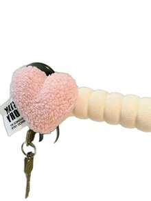 1/2pcs Valentine's Day Heart-Shaped Anti-Static Door Handle Cover, Bedroom Anti-Collision Room Decor Door Handle Protector, Anti-Collision Anti-Static Window/Door Handle Protector, Thick Padding Home Decor, Couples Decoration - Multicolor - View 10