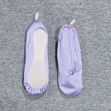 Elegant Ballet Ballet Shoe Temed Storage Bag Textura Adecuada Para Cosmticos Y Papelera Regalo Para Bailarines Bolsas De Tela - Morado - Ver 9