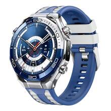 双色硅胶表带，兼容华为 Watch Ultimate 2，透气柔软，22mm 表带，兼容华为 Watch GT6、GT5、GT4，46mm - 22mm - 查看 16