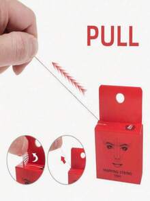 1件全新刺绣尺，带墨渍图案，刺绣辅助衬线工具，带墨渍定位线，眼妆工具 - 彩色 - 查看 5