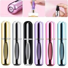 1 Packs Of Portable Refillable Mini Mist Spray Bottles, Travel Size Perfume Sprayer Set, 5ML Capacity, Ideal For On-The-Go Use, Compact - 黑色 - 查看 1
