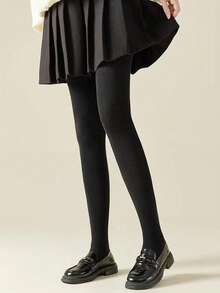 Winter Warm Long Socks Tube Thick High Tube Over Knee Knee-Length Hosiery Socks Terry Solid Color Women Thicken Calf Socking - Multicolor - View 11