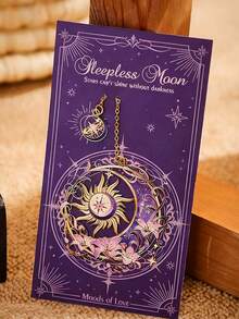 Vintage Art Metal Bookmark Gold Chain Ideal Gift For Literature Lovers Writers Teachers Classroom Office Decoration - Multicolor - View 10