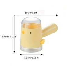 1pc Yellow Bird Shaped Salt Dispenser, Kitchen Seasoning Controlled Quantity Bottle, Airtight Storage, Precise 0.5g Salt Dispensing, Suitable For Salt, Cumin Powder And Other Seasonings - Multicolor - View 2