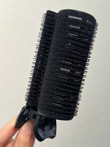 2pcs Air Bangs Curler Rollers, Hair Styling Tool, Slouchy Perm Fixer, Crimped Hair Clips For Women - Multicolor - View 9