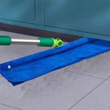 3/2/5 paños de fregona perforados, de doble uso para limpieza húmeda y seca, lavables y reutilizables para pisos, adecuados para fregonas, pisos del hogar, cocina, ventanas de automóviles, techos (no incluye rascador, solo para fregar)