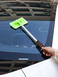 1pc/3pcs/5pcs Windshield Cleaning Tool Set - Extendable & Detachable Handle, Microfiber Cloth Car Glass Cleaning Brush, Car Windshield Squeegee, Suitable For Auto Detailing, Windshield, Truck, SUV, RV And Home Windows, Car Cleaning Kit, Car Glass Cleaner, Windshield Cleaner
