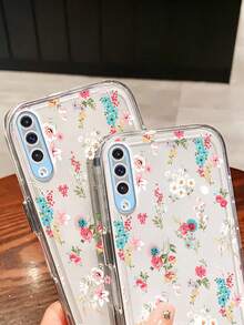 High-Resolution, Fully Transparent Phone Cases For Samsung Galaxy A50 A50S A30S Fresh Floral Ultra-Thin All-Around Protective Case Made Of Soft Material - Clear - View 7