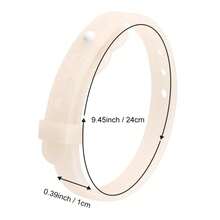 2 piezas/paquete de pulseras para aliviar las náuseas matutinas, adecuadas para uso diario, también para aliviar el mareo por movimiento - Rosa transparente - Ver 2