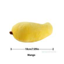 Đồ chơi nhồi bông hình trái cây mô phỏng Táo Lê Cam Chuối Xoài Đào Dâu Dưa hấu Búp bê nhồi bông mềm mại Đồ chơi giáo dục cho bé - Nhiều màu - Xem 14