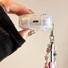 可爱吉他猫情侣款 Pro 3 保护壳，新款 Pro 2 耳机套，无线蓝牙耳机保护壳 - 黑色 - 查看 3