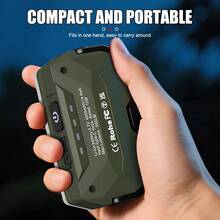 1PC Camping Lights LED Magnetic Spotlight Waterproof Cordless Battery Powered Flood Lights For Hiking Fishing Tent Outdoor Power