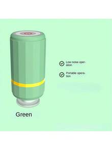 1pc Rechargeable Handheld Mini Vacuum Pump - Seals Food Using USB Interface, Keeps Food Fresh, Kitchen Accessory