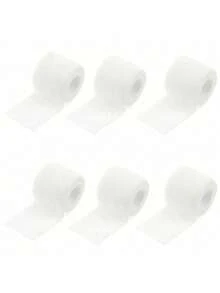 1/6/12 Rolls Black/White/Nude/Blue Elastic Self-Adhesive Bandage, Breathable Flexible Non-Woven Self-Adhesive Bandage (No Packaging Box) - Multicolor - View 8