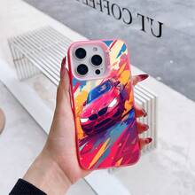 Estuche de Teléfono -Caídas con Diseño Graffiti Colorido y Lujoso para iPhone 16, 15, 14, 13, 12, 11 Pro Max, Plus - Cubierta Trasera Mate, Funda de Teléfono Bonita, Funda para Móvil,Diseño a la Moda,Material Duradero,Impreso con UV,Entusiastas de la Tecnología,Propietarios de Smartphones - Color mezclado 1-780 - Ver 7
