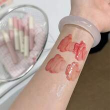 Art Value Whisper Of Light Makeup Set, Lip Gloss, Blush, Eyeshadow, Powder Compact, Commute Minimalist Makeup, Necklace Set, Ideal For Beginners - Ký ức về thời gian - Xem 7