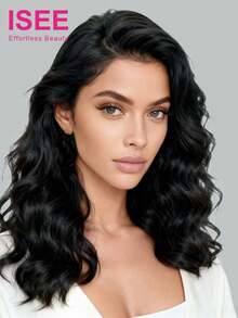 ISEE Hair Wear And Go Glueless Body Wave Wigs 6*4 HD Pre-Bleached Mini Knots Lace Wig 10-14 Bob Inch 180% Density Pre-Plucked Hairline & Pre-Cut Lace Stylish Wig Unprocessed Human Virgin Hair Natural Looking Versatile Style 100% Human Hair Wig Charm Elegant Casual Fashion School Supplies Hair Stuff Gifts For Women Accessories Women Holiday Outfits Sport Vacation Travel Festival Outdoor Effortless Wig For Weekend Vibes - SNatural - View 2