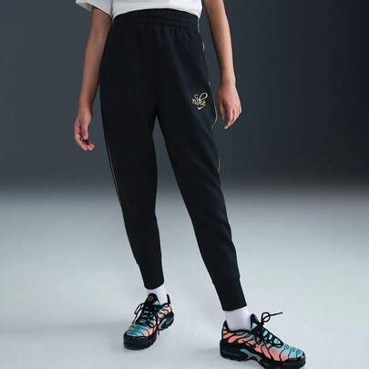  Quần dài dệt kim Nike NSW Club FLC OS JGGR GX SHNE dành cho thiếu niên nam HV0423-010